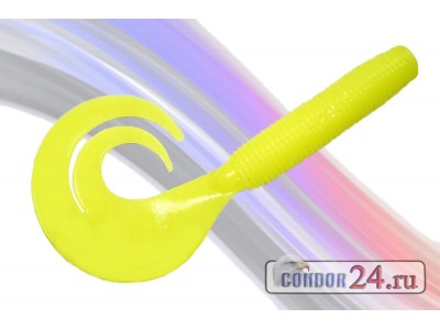 Твистеры Condor Crazy Bait S-GRUB90, цвет 045, уп.10 шт.